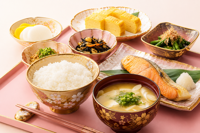 給食の一例(和定食)