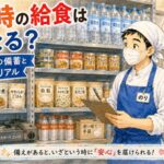 災害時の給食はどうなる？高齢者施設の備蓄と非常食のリアル