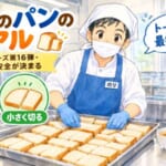 給食のパンのリアル【大量調理シリーズ第16弾】｜キッチンのりちゃん